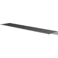 Hotbath &More Planchet 60 cm inclusief bevestigings rails Geborsteld gunmetal PVD
