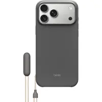 Apple Kickstand Case met MagSafe en Camera Control voor de Apple iPhone 17 Pro Max - Granite Gray