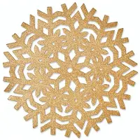 Unique living | placemat ice | rond | polyester | | Ø38cm