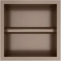 Hotbath &More PH016 Inbouw Toiletrolhouder - Tuscan Bronze - RVS - Accessoires, Toilet accessoires, Toiletrolhouders - 8721264696137