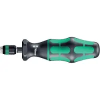 Wera 7461 Kraftform Instelbare Momentschroevendraaier met standaardinstellingen met Rapidaptor Snelwisselhouder, 1/4 duim, 1,2 Nm - 1 stuk(s) - 05074716010