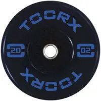 Toorx Fitness Bumper Plate - Professional Olympische Halterschijf - 20 kg