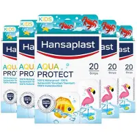 Hansaplast 5x Aqua Protect Kids 20 stuks