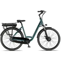Altec Diamond Elektrische Fiets - 28 inch – 53 cm – 250W (42Nm) Voorwielmotor – Accu 468Wh (36V, 13Ah) – Shimano Nexus 7 – Hydraulische Remmen – Glazuur Blauw