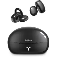 Hileo hi85 - Draadloze Oordopjes met Oplaadcase – Zwart - Ear clip Air Conduction - Sport - Open-Ear - Bluetooth V6.0 – Draadloze oortjes – Geschikt voor IOS/Android - HD audio