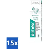 Elmex 15 x - Tandpasta - Sensitive Professional - Repair & Prevent - 75 ml - Voordeelverpakking - 15 stuks