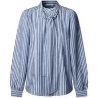 Pepe Jeans Blouse 'Maty' duifblauw / wit