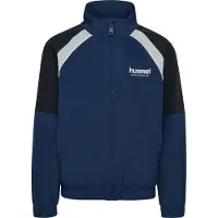 Hummel Sportjas donkerblauw / lichtgrijs / zwart / wit