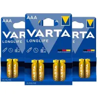 Varta 3x Longlife Aaa Blister 4 Stuks