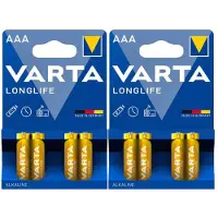 Varta 2x Longlife AAA Blister 4 stuks