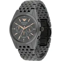 Emporio Armani Analoog horloge lichtblauw / rose-goud / zwart