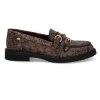 Fred de la bretoniere Women Paris Grive Phyton Dark Brown-Schoenmaat 38