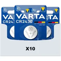Varta 10x Lithium Coin Cr2430 Blister