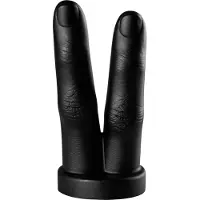 BUTTR Victory - dubbel vinger anaal dildo - zwart