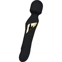 Dorcel - 2-in-1 vibrator en massager - dual stimulatie - zwart