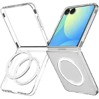Spigen Air Skin MagFit Samsung Galaxy Z Flip 7 Hoesje MagSafe Transparant