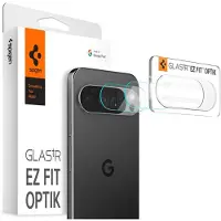 Spigen Optik Pro EZ Fit Lens Protector - Cameralens bescherming (2-pack) voor de Google Pixel 10 - Crystal Clear