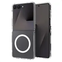 Accezz Xtreme Impact Backcover met MagSafe voor de Samsung Galaxy Z Flip 7 - Transparant