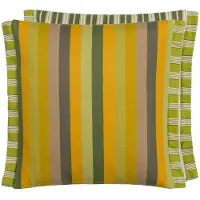 Guild Cork Street Stripe Kussen 43x43 Cm - Decoratieve kussens & hoezen Katoen Natural - CCDG1613