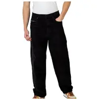 REELL - Baggy Cord - Vrijetijdsbroek 33 - Length: 32, zwart