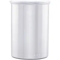 Airscape - Airscape - Koffiebonen - Voorraadpotten - Lucht dicht - Koffie - Staal - Geborsteld staal - 500 gram