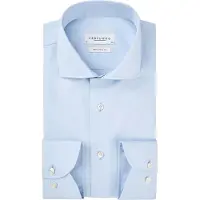 Profuomo overhemd slim fit sky blue two ply