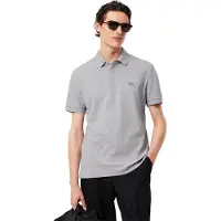 Lacoste poloshirt Regular Fit grijs