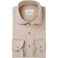 Profuomo Overhemd 'Knitted' beige