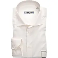 Ledub Overhemd Modern Fit antiek wit