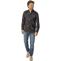 State of Art casual overhemd wijde ft corduroy navy