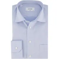 Eton Overhemd Classic Fit lichtblauw