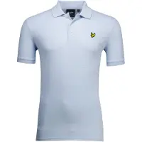Lyle & Scott Milano polo shirt lichtblauw