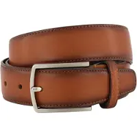 Lindenmann riem kaneel bruin leer
