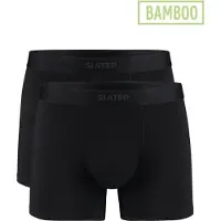 Slater Boxershorts 2-pack Bamboo Zwart heren