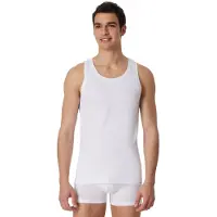 Schiesser Long Life Cotton Shirt 0/0 wit 2XL Heren