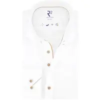 R2 Overhemd Twill Wit