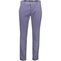 Alberto Pantalon Slim Fit blauw katoen