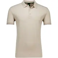 HUGO BOSS Boss Green Paddy normale fit effen beige katoen