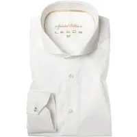 Ledub overhemd ecru slim fit cut-away