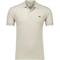 Lacoste polo creme classic fit pique