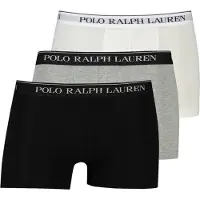 Ralph Lauren Boxershorts grijs gemêleerd / zwart / wit / offwhite