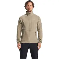 Tenson fleece vest effen beige normale fit