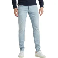 Cast iron Shiftback jeans lichtblauw effen zonder omslag