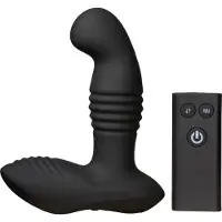Nexus - Thrust Stotende Prostaat Massager Met Afstandsbediening - Zwart