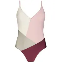Barts Badpak Women Como Plunge One Piece Champagne-Maat 38