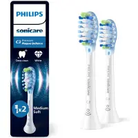 Philips Sonicare 3x Opzetborstels C3 Premium Plaque Defence Wit Hx9042/87 2 Stuks