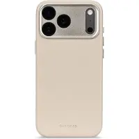Decoded Leather Backcover MagSafe voor de Apple iPhone 17 Pro - Solid Clay