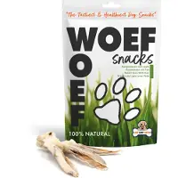 Woef Woef Hondensnack Konijnenoren Met Haar L 250 Gr