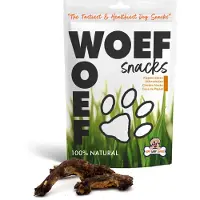 Woef Woef 6x Hondensnack Kippennekken M 250 gr