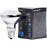 Patron E27 R63 Reflector Gloeilamp | 75W 2700K Mat | Dimbaar